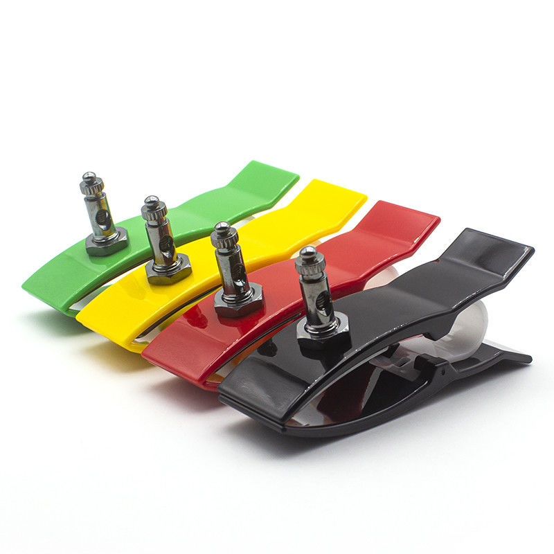 Adaptatori di pinze per arti pediatriche multicolori con connettore a punta scorrevole e rivestimento Ag/Cl