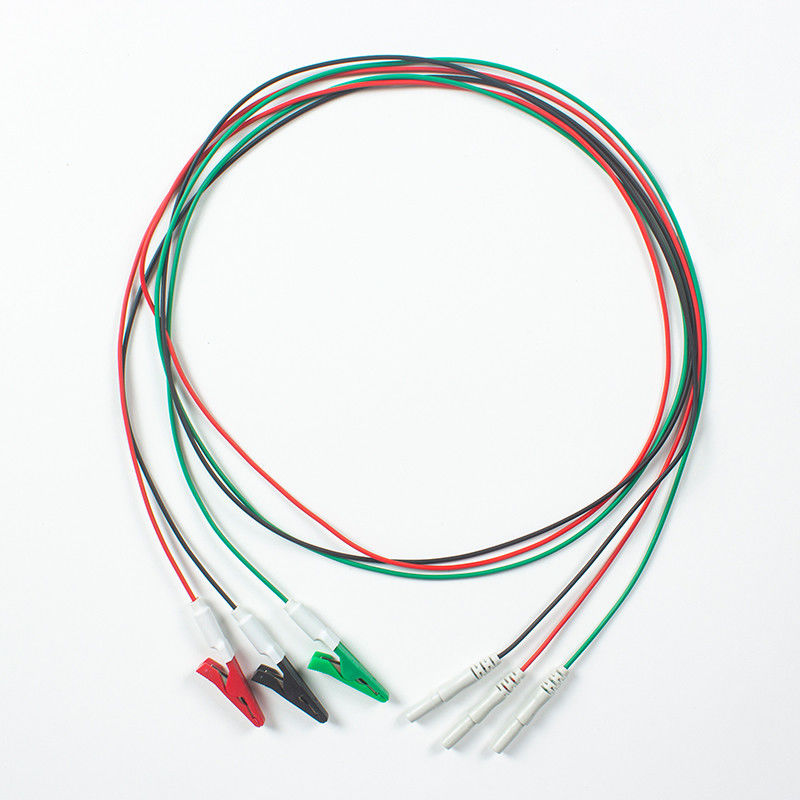 Cable ECG compatibile da Animal Din Type a Animal Grabber 3Lead