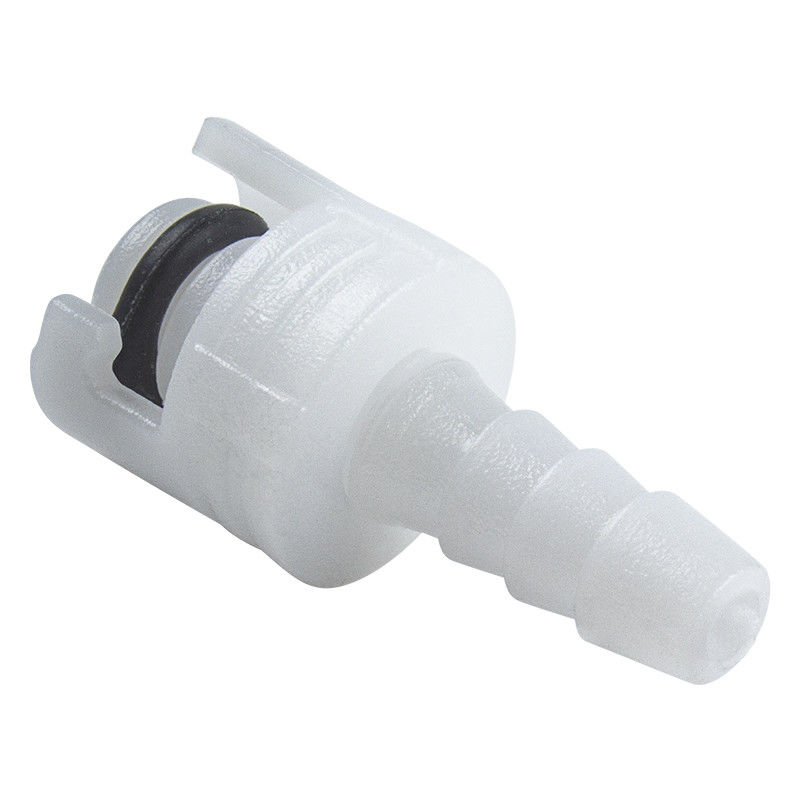 Connettore bianco GE NIBP 330091 di plastica per il monitoraggio della pressione sanguigna senza lattice