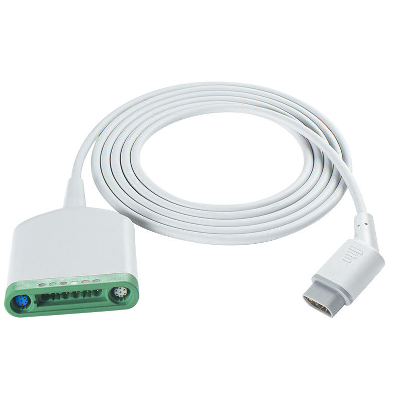Compatibile per il cavo multimed 6 pod 3.5M 6Lead ECG con funzione SpO2/temperatura/ECG