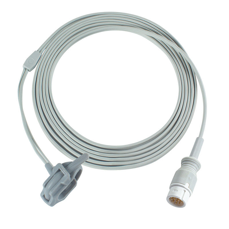Sonde SpO2 neonatale compatibile grigio per Medetec Inghilterra Sensore SPO2 12Pin 3.0M
