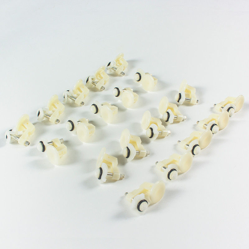 Elettrodi a sella Ponte elettrodi EEG Mappie parti per elettrodi EEG Placcati in argento elettrodi EEG accessori speciali