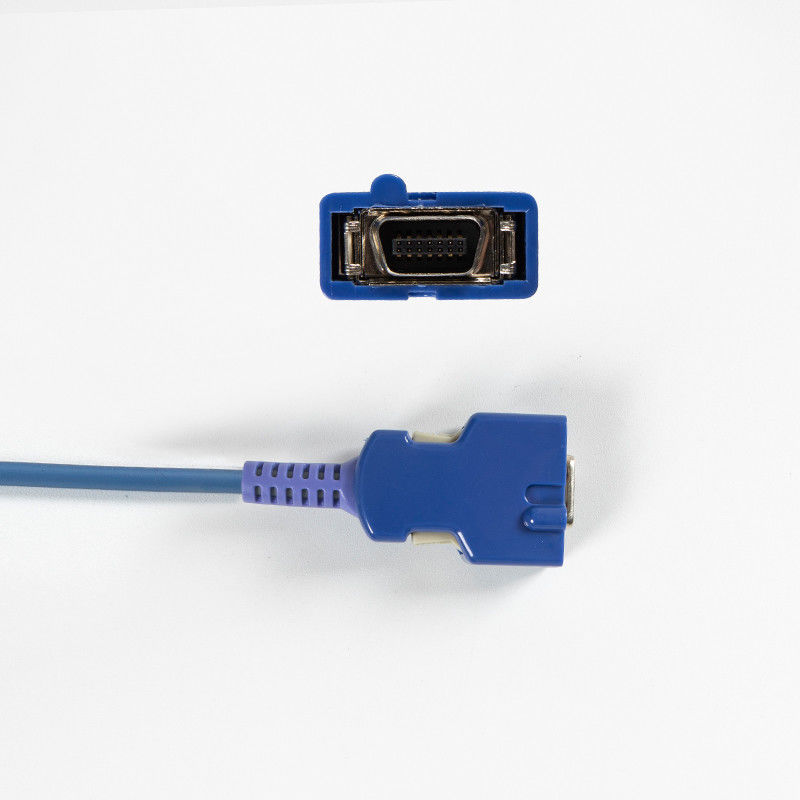 Sensore SpO2 semilavorato 3M per C-ovidien N-ellcor Pulso ossimetro Cavo 100g Peso e DB 14-pin Purple Connector