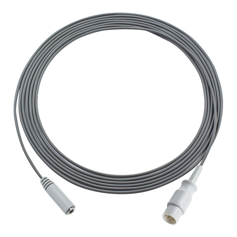 Cable ad adattatore di temperatura 3M compatibile da 3Pin a connettore mono plug femminile per ospedali e attrezzature mediche