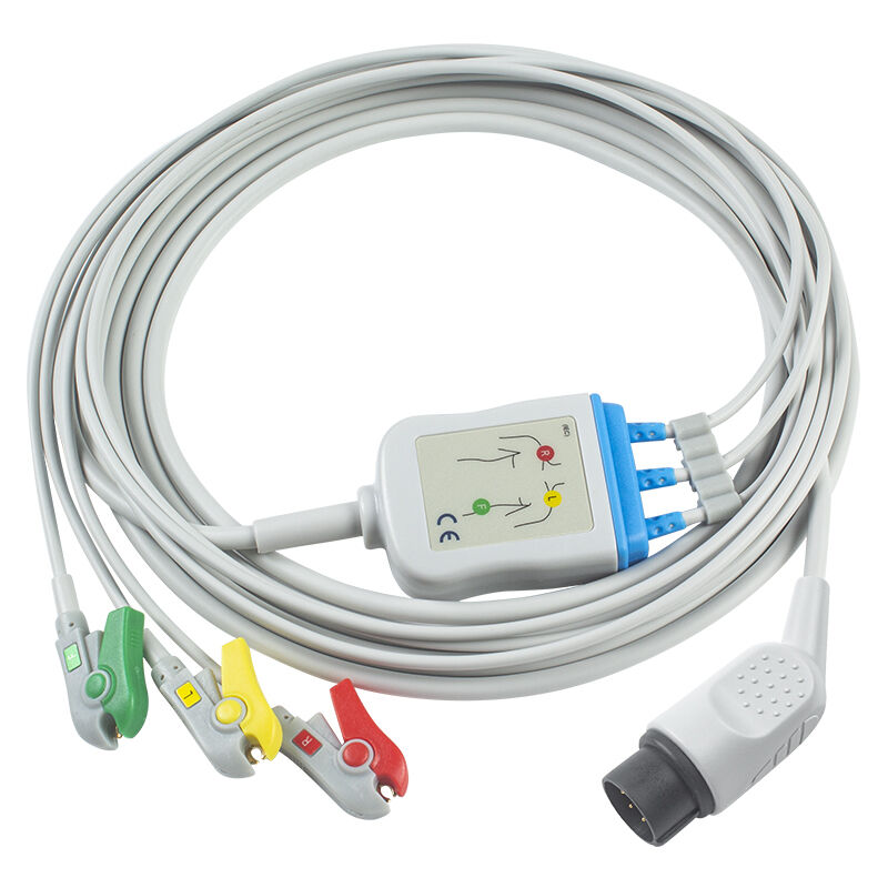 Cavo e conduttori ECG a 8 pin NihonKohden OEC-6102A