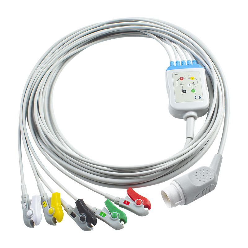 Ph 43100A 8Pin ECG Cavi e fili di conduzione HP macchina defibrillatore CodeMaster XL+