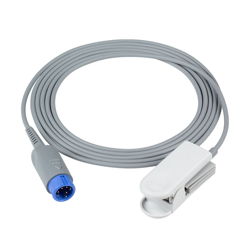 Edan 7Pin V5 V8 IM20 IM3 IM3X IM10X IM12 Un'adulta diretta Clip Finger SpO2 Sensore 02.57.225029