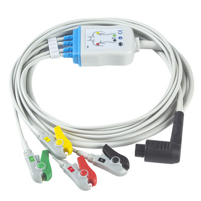 L'IEC dell'arto del cavo di Corpuls 3 ECG e del cavo dei Leadwires 4 taglia 11pin il cavo del connettore ECG