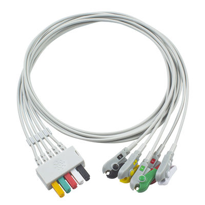 Cavo staccabile Leadwire ECG MP03414 5956359 di Drager/di Siemens 5Lead ECG