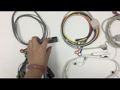 Rottura del cavo del filo di piombo 10 di MEIGAOYI ECG Holter Cable 15pin Ecg